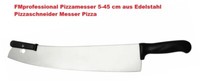 Professional Pizzamesser 5-45 Cm Aus Edelstahl Pizzaschneider Messer Pizza