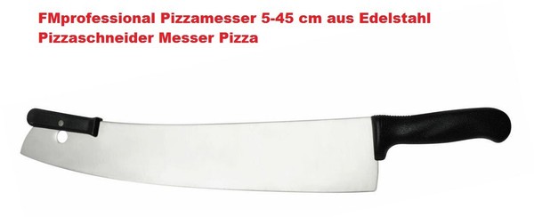 Professional Pizzamesser 5-45 Cm Aus Edelstahl Pizzaschneider Messer Pizza-image