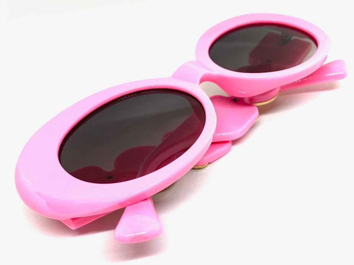 ?THE NYC ISTA PINK W/PINK OVERSIZED SUNGLASSES✖️ Aphelion Neon Pink Female Oval Sunglasses | Aire – AIRE US main image 2