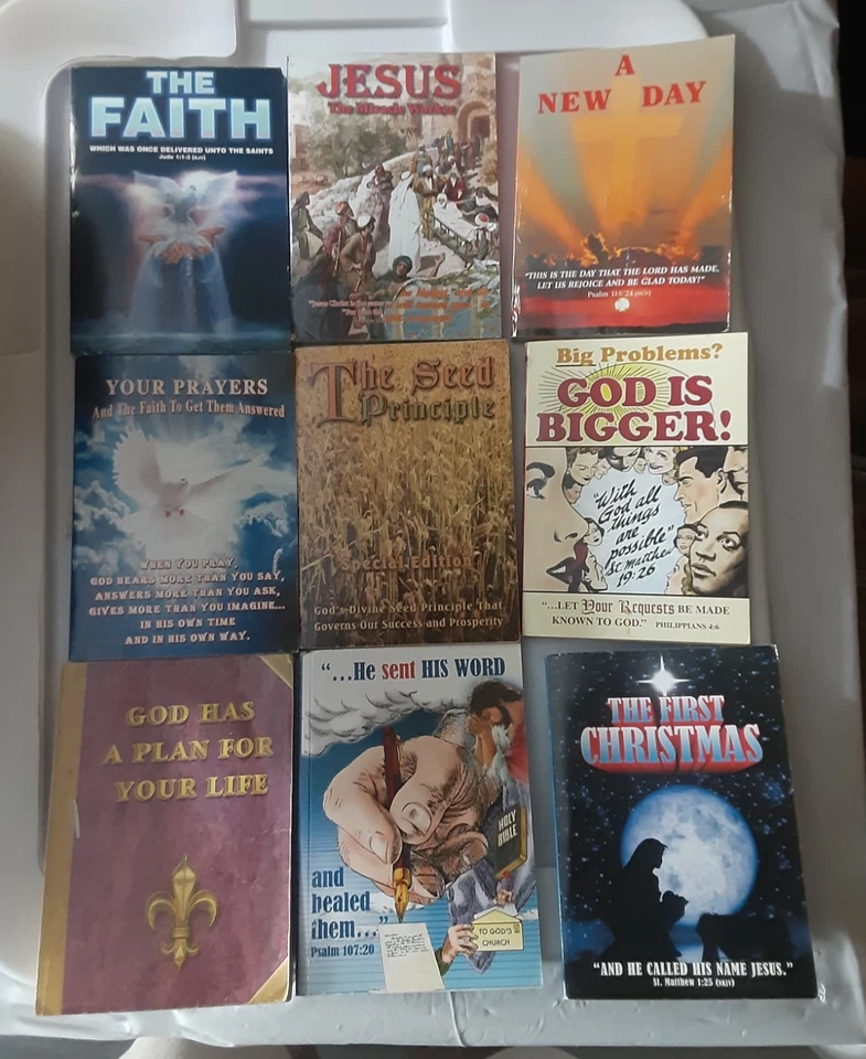 Lot of 21 Christian Inspirational Booklets – Faith, Blessings, Salvation - Image 4 of 4