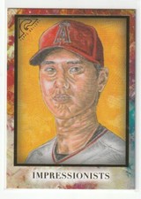 2020 TOPPS GALLERY IMPRESSIONISTS UPICK SHOHEI OHTANI CHRISTIAN YELICH