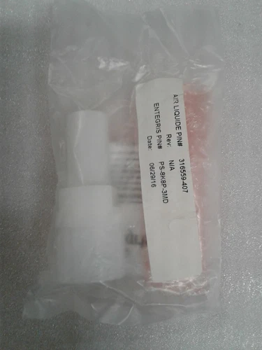 Entegris PS-8K8P-3MD Straight Adapter PureBond Pipe - Factory Sealed Bag