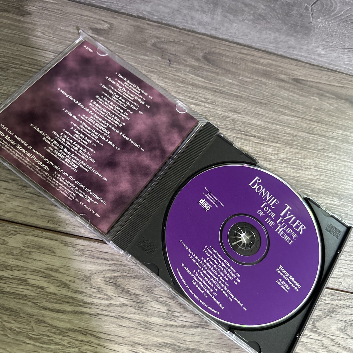 Total Eclipse of the Heart [Sony] by Bonnie Tyler (CD, 2000