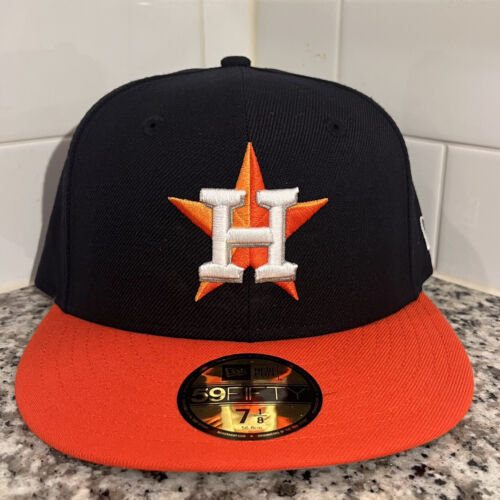 New Era Houston Astros World Series SP Champion 21 59FIFTY Fitted Hat 7 1/8 - Picture 1 of 12