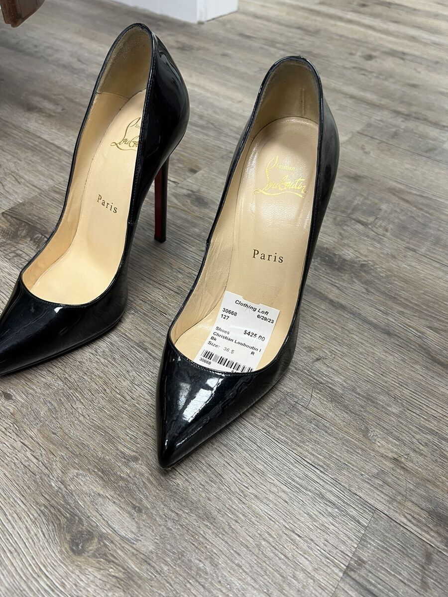 Christian Louboutin Black Suede So Kate Size 36.5 | eBay Christian Louboutin Black Suede So Kate Size 36.5 | eBay