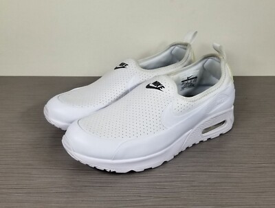 Nike Air Max 90 Ultra EZ Slip-on Sneakers, White, Womens Size