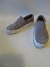 WOMENS STEVE MADDEN GREY SUEDE SNEAKERS SZ 6.5 