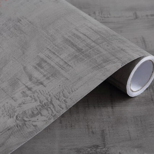 Grey Wood Contact Paper Vintage Peel and Stick Wallpaper Self Adhesive