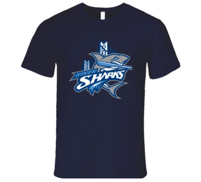 Camden Riversharks Rivals Camden Riversharks T-Shirt River Sharks Atlantic League | eBay