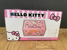 Hello Kitty Jewelry Box with Tray and Storage Official License, Pink Jewelry Box