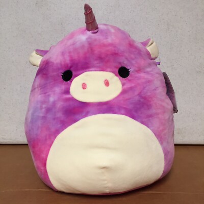 Squishmallow Lola Tie Dye Unicorn LARGE 12