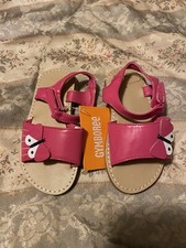 Gymboree Island Hopper Pink butterfly Sandals Shoes Girls 8 NEW NWT
