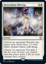 Benevolent Offering Innistrad: Crimson Vow Commander MINT Rare CARD ABUGames