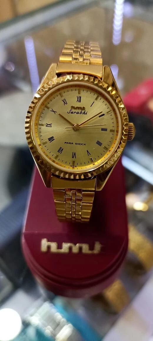Hmt surabhi nos new old stock original hand winding watch for ladies