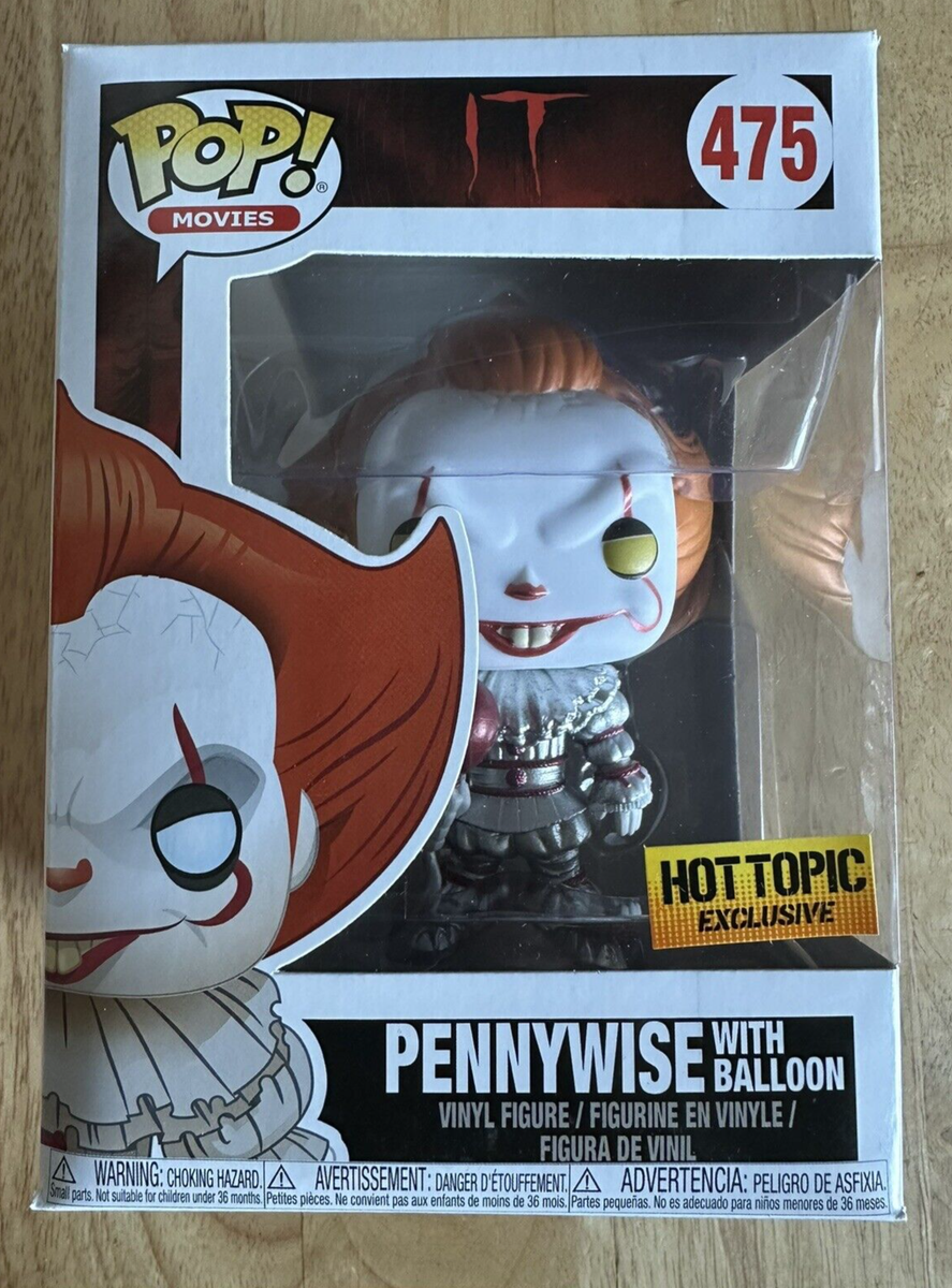 Pennywise Balloon Metallic Metallic Pennywise Funko POP! Movies IT