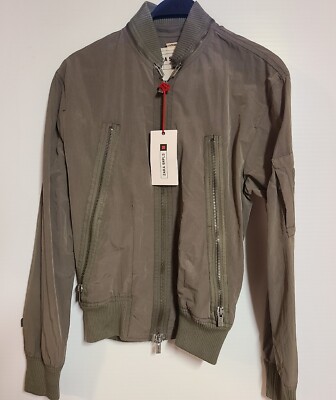 ZARA スウェードボンバージャケット ZARA BOMBER JACKET SS22 4582/076 SIZE S GREEN MEN | eBay