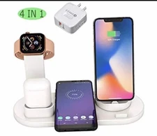 3 in 1 Wireless Charger Wall Charger Station/Stand  Universal for iPhone Samsung