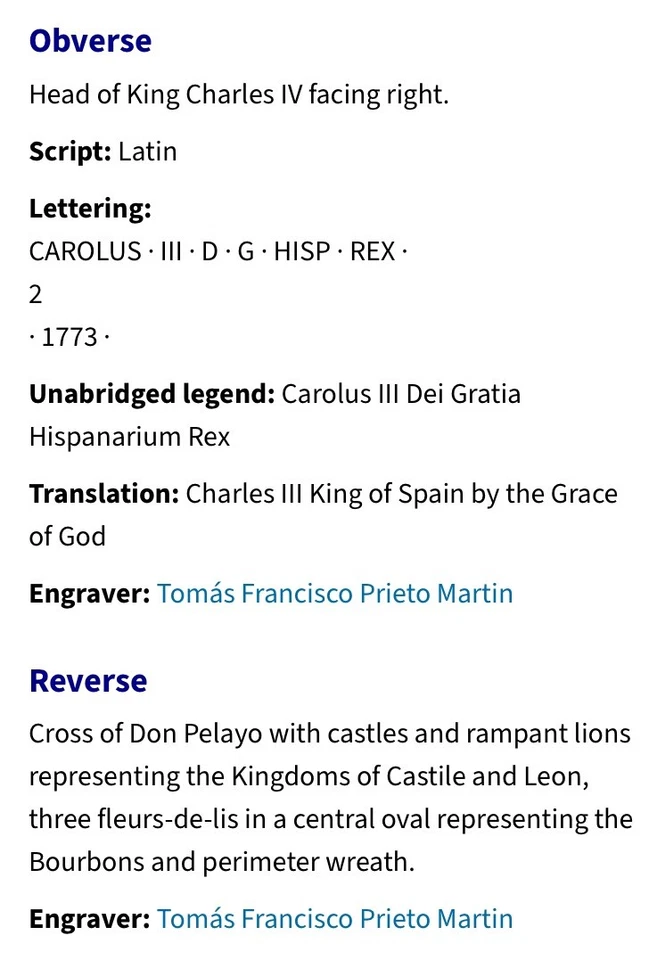 1775 2 Maravedis España Rey Carlos III 2 Maravedis Fecha Rara Muy Bonita Foto 4 de 4