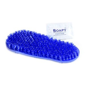 Soapy Soles Foot Scrubbing Pad & Massager Pearl Blue