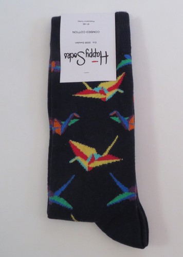 Happy Socks Men's Classic Crew Sock, Shoe Size 10 - 13 Soft Cotton 1 Pack - Picture 8 of 505