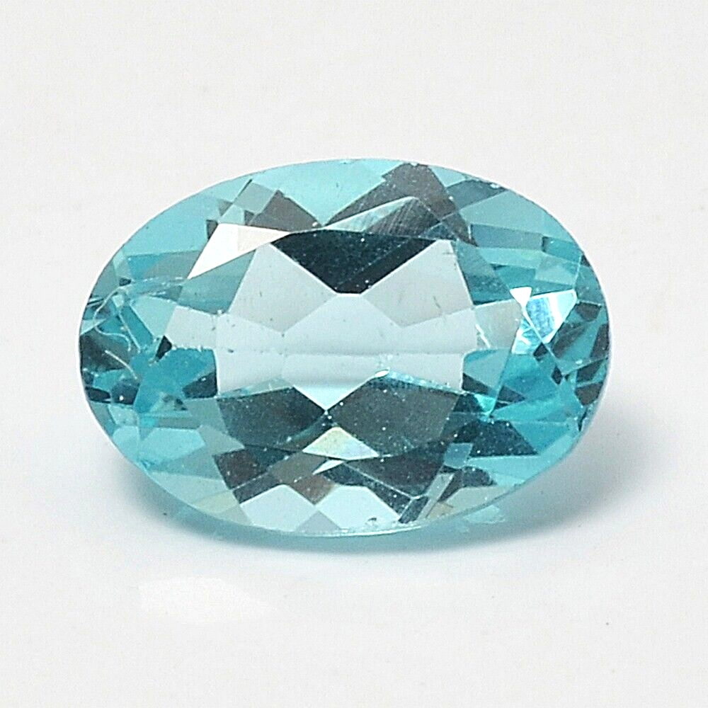 Apatite 7x5mm Oval Cut Green Color Untreated Loose Gemstone for sale 10  Pieces