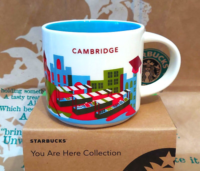 Starbucks Coffee Mug/Becher CAMBRIDGE/U.Kingdom, yah, NEU in OVP-Geschenk-Box!!!