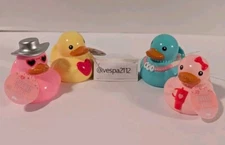 Target Bullseye Playground Valentines Rubber Duck 4pc Set 2025 BFF Cowboy Hat