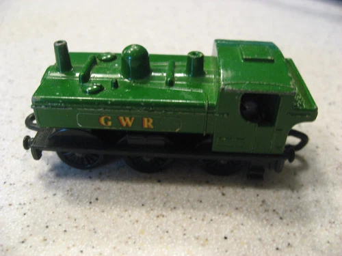 Lesney Matchbox Superfast Green Pannier Tank Locomotive No. 47 England 1979