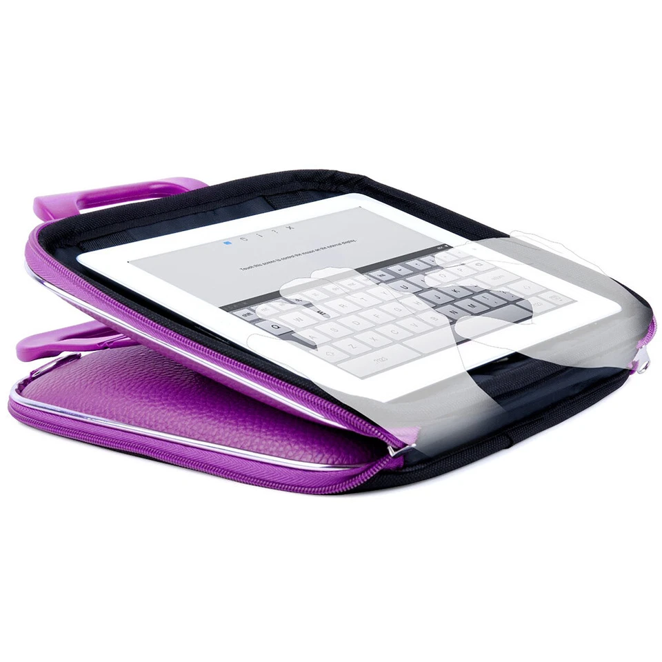 Unisex Travel School Shouler Bag Laptop Briefcase For 10" Microsoft Surface Go 3 - Image 4 of 4