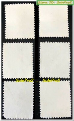リリー様へ 6x CANADA 1977 CANADIAN LILY FLOWER FV 9 CENT MNG 18 CENT STAMP