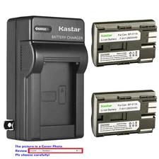 Kastar Battery Wall Charger for Canon BP511 BP511A Canon ZR65MC ZR70MC ZR80 ZR85