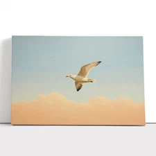 Seagull Minimalism No.2 Canvas Print Wall Art Framed Poster Picture Home Decor