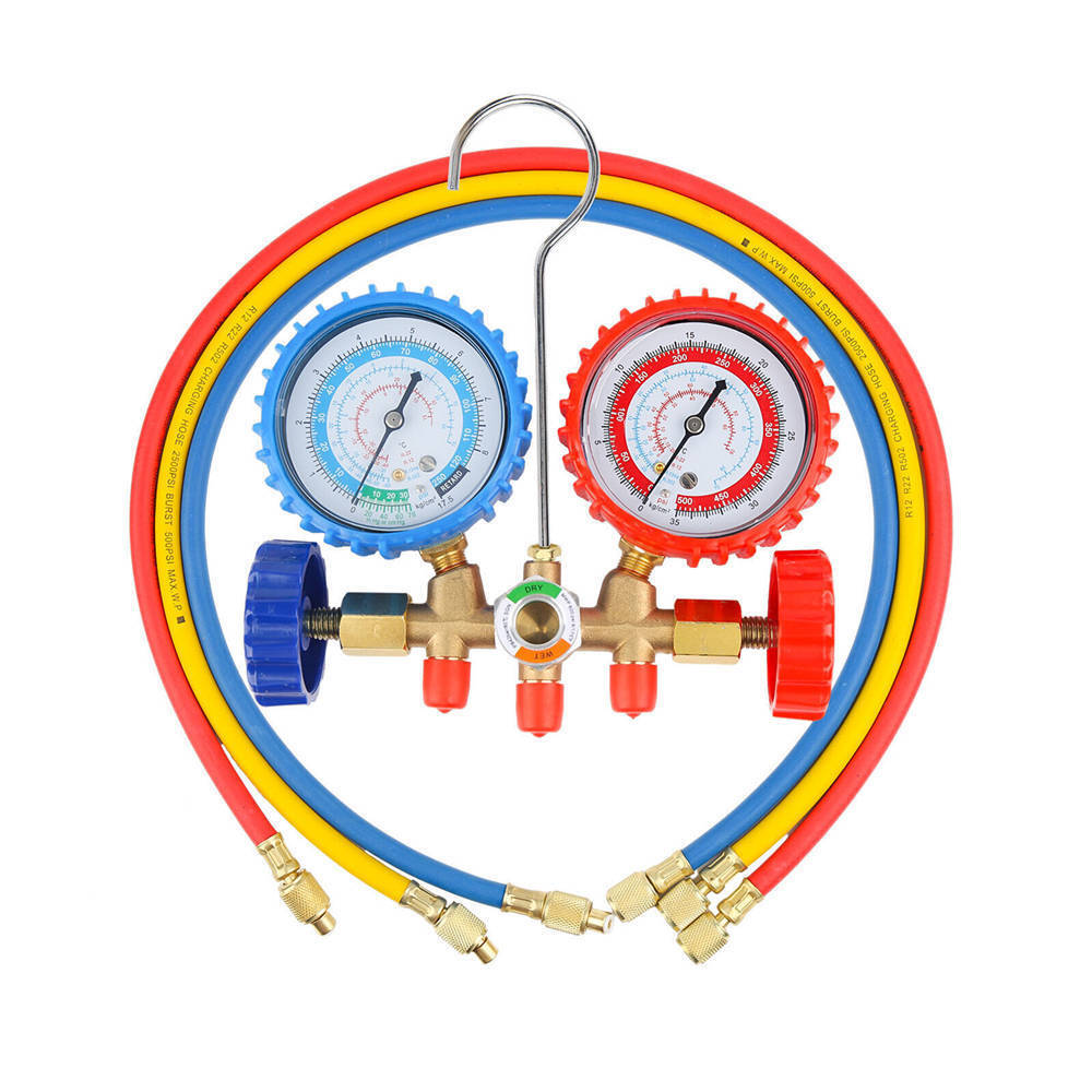 Digital Klimaanlage Monteurhilfe Set HLKK Klimaservicegerät R32 R134a R410a R22