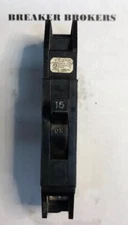 Zinsco GTE Sylvania Type Q 15 Amp Plug-In Circuit Breaker 1 Pole - SHIPS TODAY