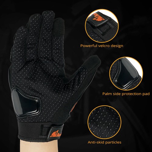 Guantes de motocicleta Pantalla táctil Full Finger Riding Cross Dirt Bike Guantes - Imagen 6 de 18