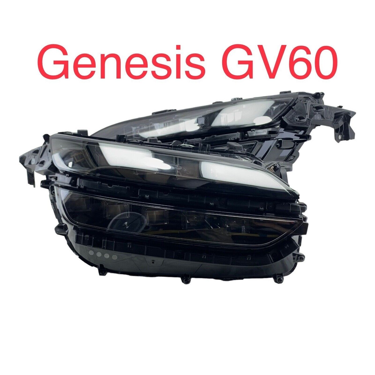 Pair 2022-2023 GENESIS GV60 Headlight Right Left 92102-CU050