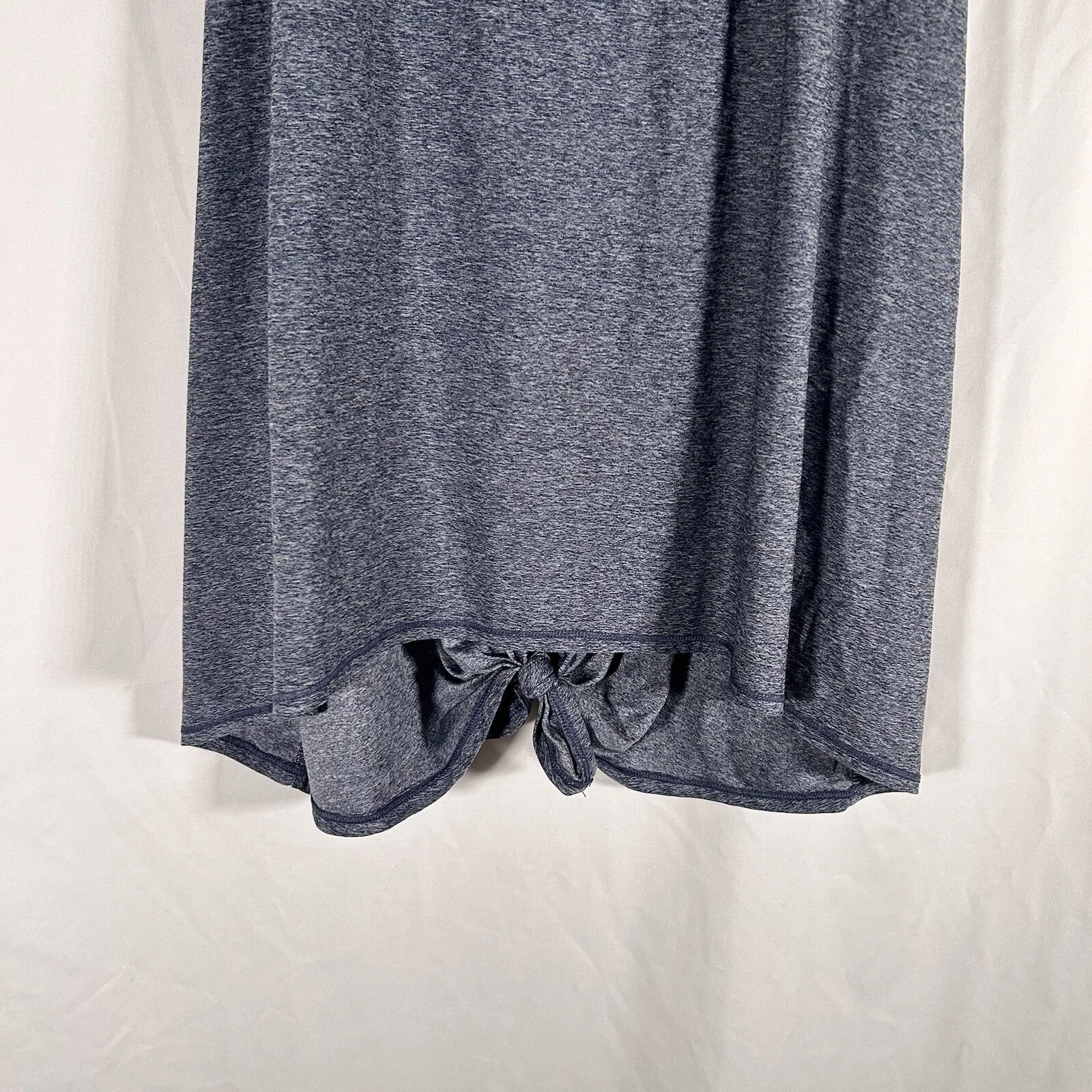 yogalicious tie back sleeveless lightweight tank-top