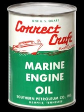 Correct Craft Marine Engine Oil DIECUT NEW 18" Sign USA STEEL 3 lbs.