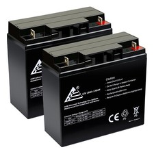 2pk: 12V 18Ah SLA Replacement Battery for Universal Battery UB12180