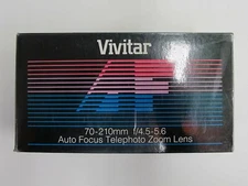 Vivitar Zoom Telephoto 70-210mm f/4.5-5.6 Autofocus Lens for Nikon AF SLR Camera