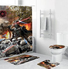 Darth Vader and The Imperial Army Bathroom Sets, Shower Curtain Sets.