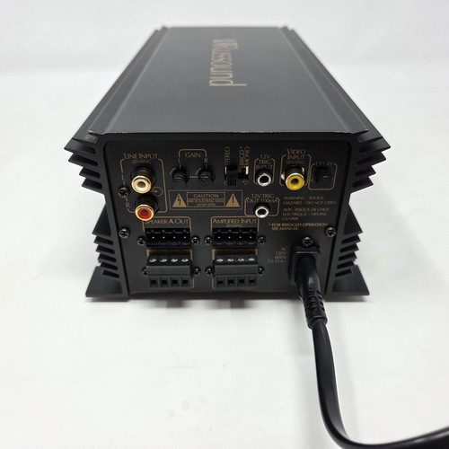 RUSSOUND DPA-1.2 2 CHANNEL POWER AMPLIFIER W/ POWER CORD - Picture 6 of 7