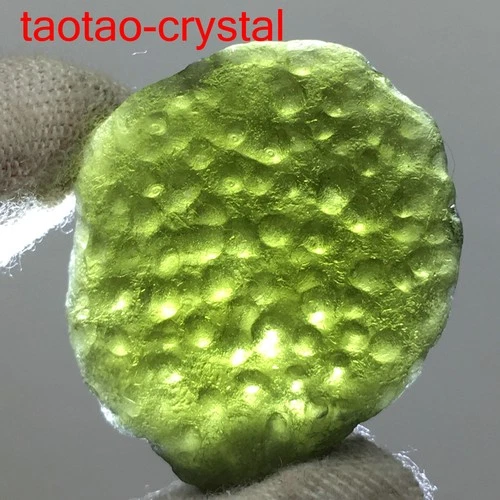 33.2Ct MOLDAVITE, COLLECTOR GRADE Very Rare Piece! Guaranteed Authentic EA36126