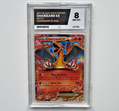 Charizard-EX graded ACE 8 for sale on eBay