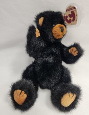 The Attic Treasures Collection Ivan 1993 TY Black Bear Beanie Babie