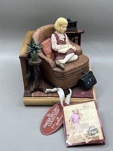 American Girl Pleasant Company Kit Kittredge Figurine Bookend Hallmark 2002