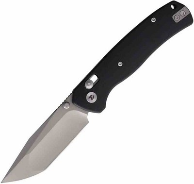 DTK4508GB Dreamtech Tanto Blade 14C28N Steel Bead Blast Finish Black G10 Handle