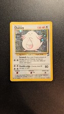 Pokemon Card Chansey Base Set 2 Holo Rare 3/130