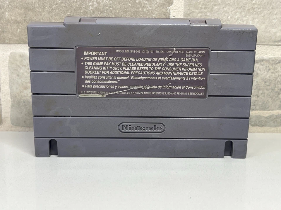 NHL 96 - Super Nintendo SNES, - Cartridge Only - Tested  & Working - Image 2 of 4