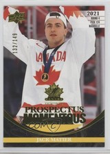 2023 Team Canada Juniors Prospectus Momentous Electric Yellow Jack Matier z6b